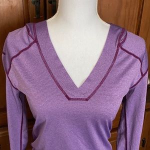 Zella Purple Long Sleeve Shirt